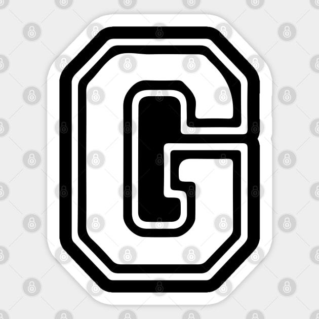 Letter G Sticker by Xtian Dela ✅